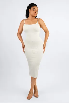 Sleeveless Midi Shaper Dress