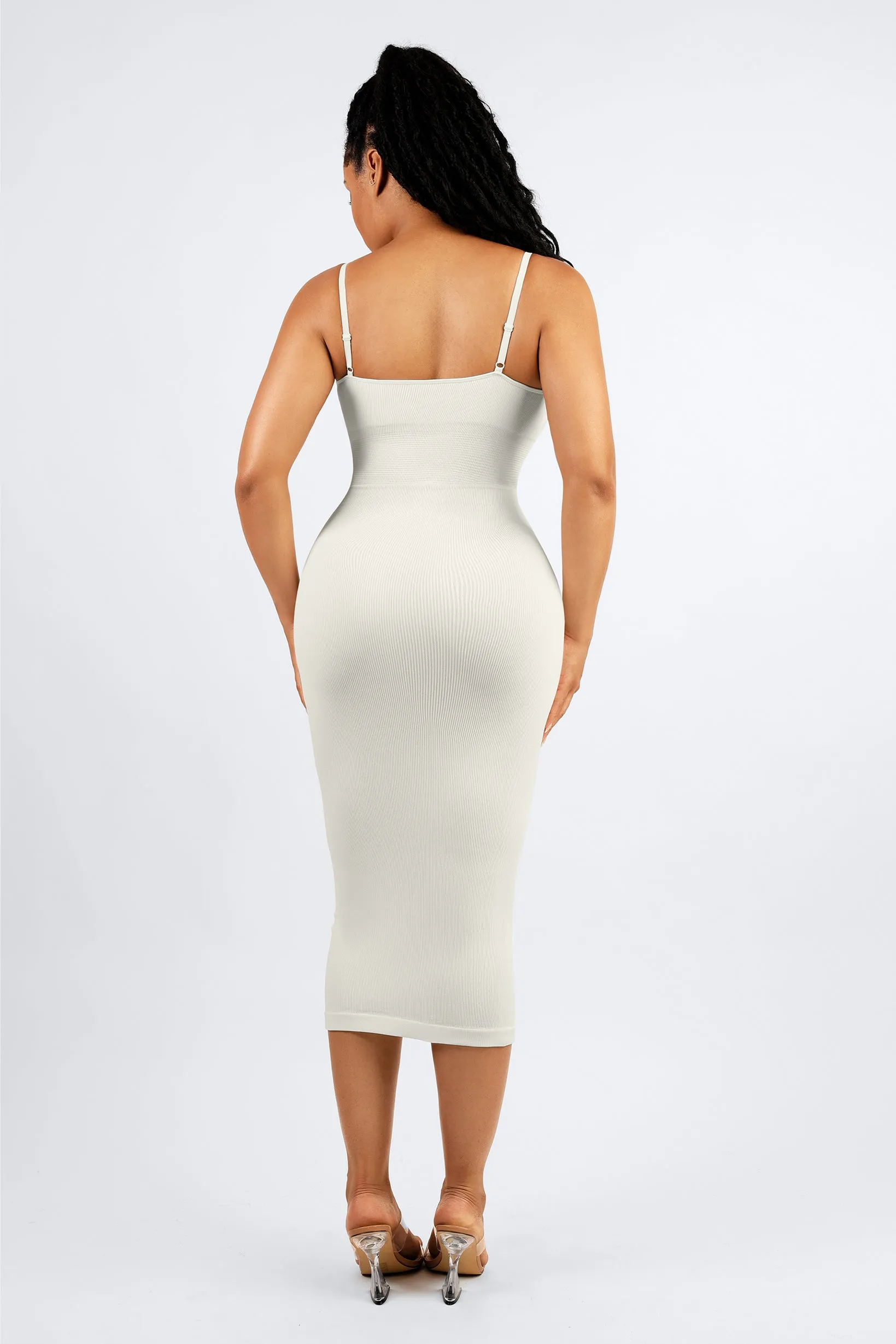 Sleeveless Midi Shaper Dress