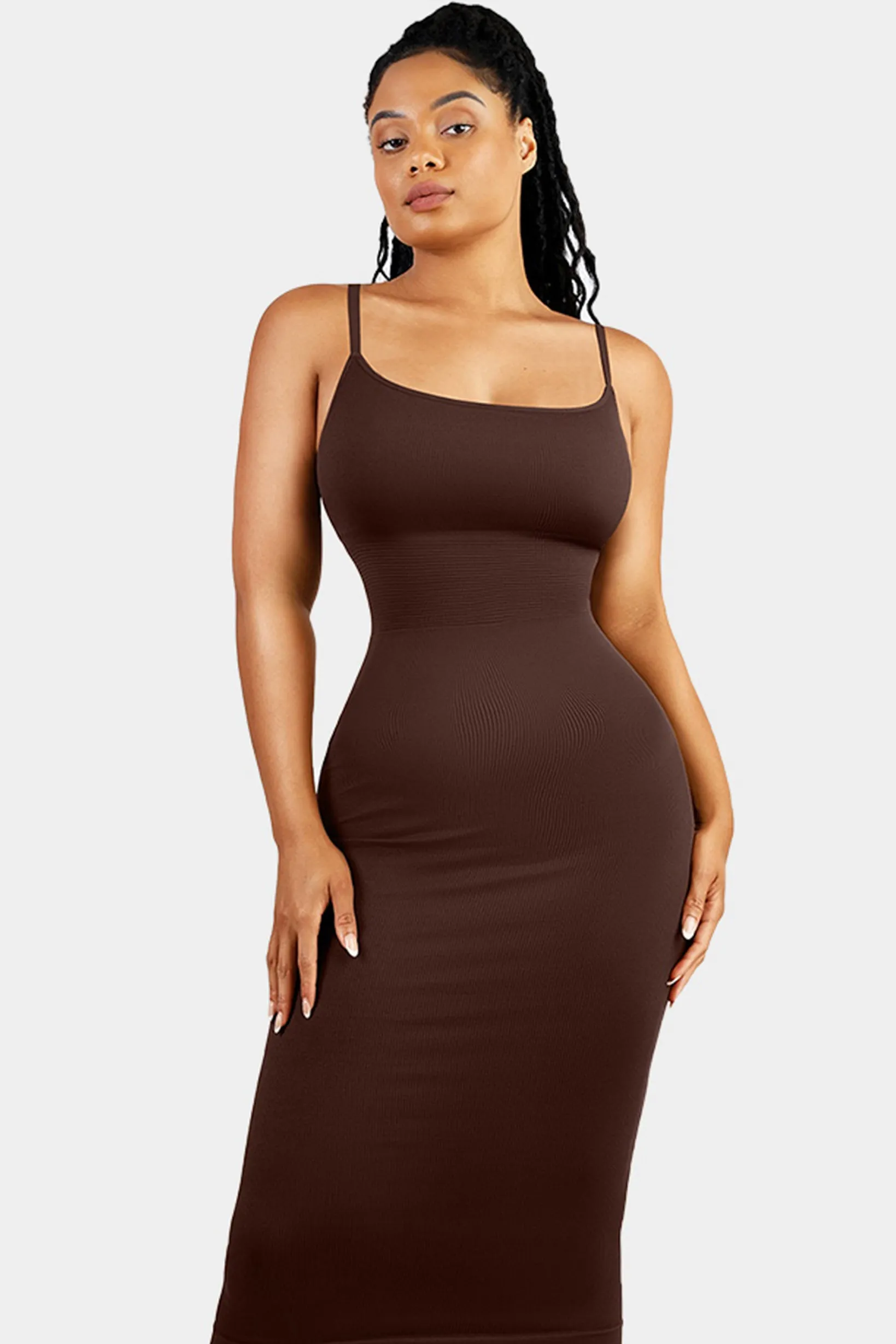 Sleeveless Midi Shaper Dress
