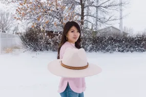 Sloan Wide Brim Panama Hat Ivory