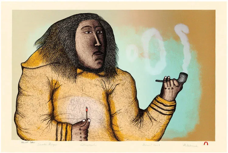 Smoke Rings, by Pitaloosie Saila