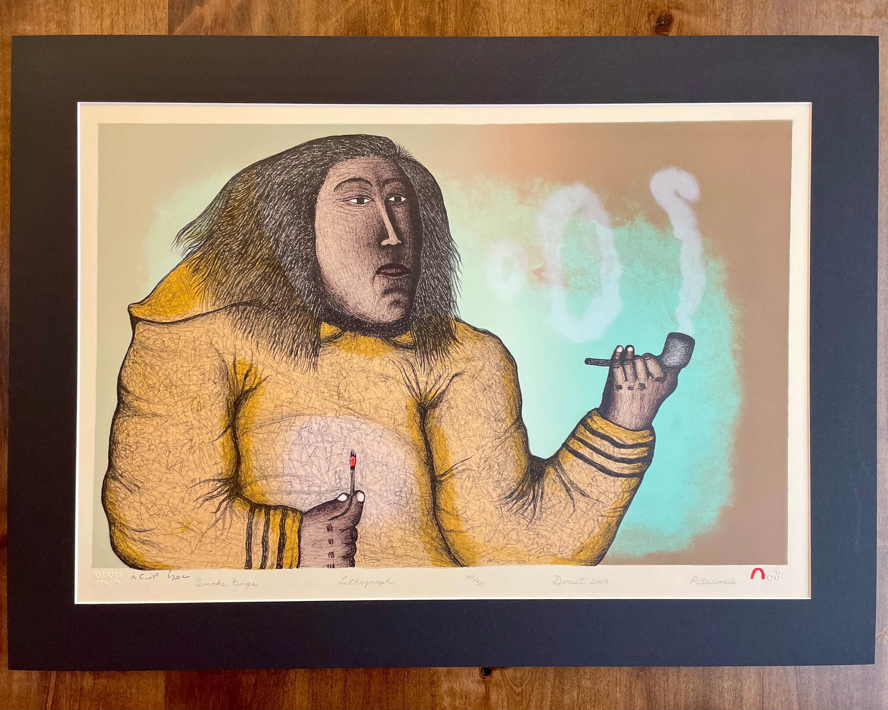 Smoke Rings, by Pitaloosie Saila