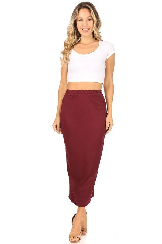 Solon Midi Pencil Skirt