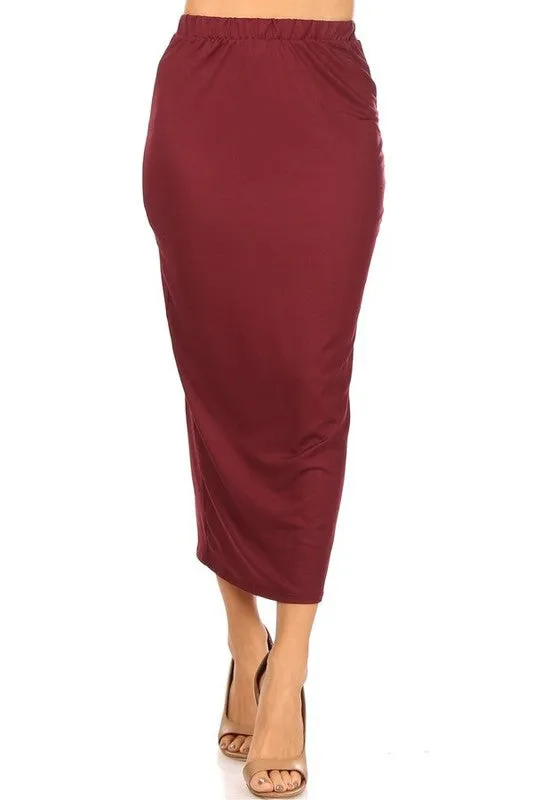 Solon Midi Pencil Skirt
