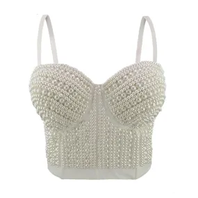 Tears Of Pearls Crop Top