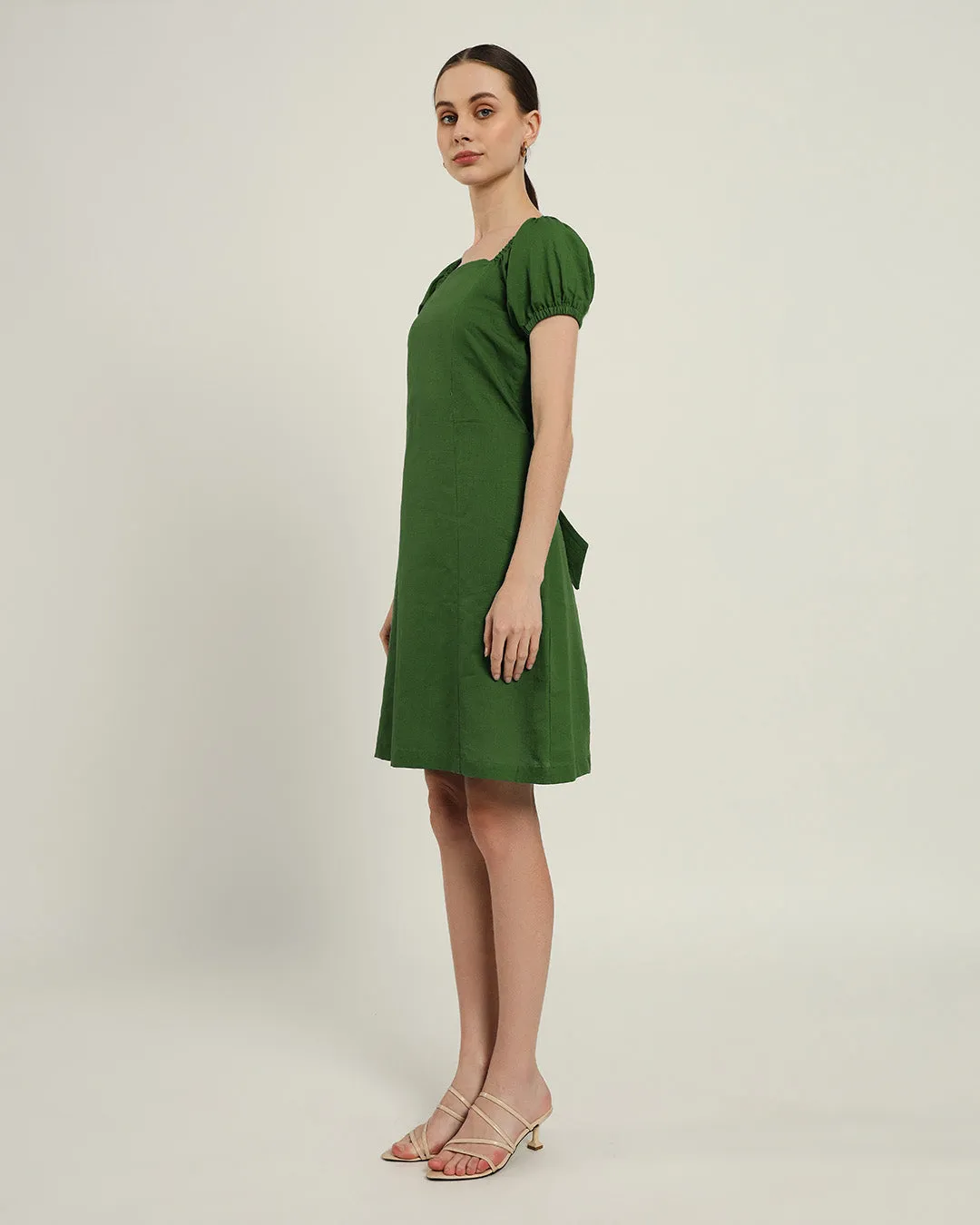 The Arar Emerald Cotton Dress