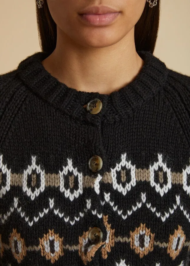 The Suzette Cardigan in Black