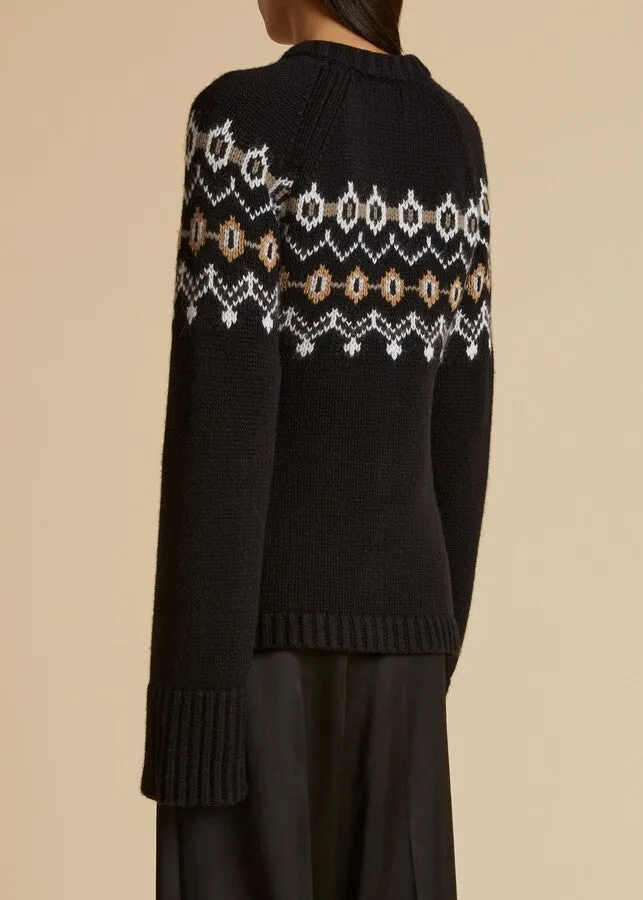 The Suzette Cardigan in Black