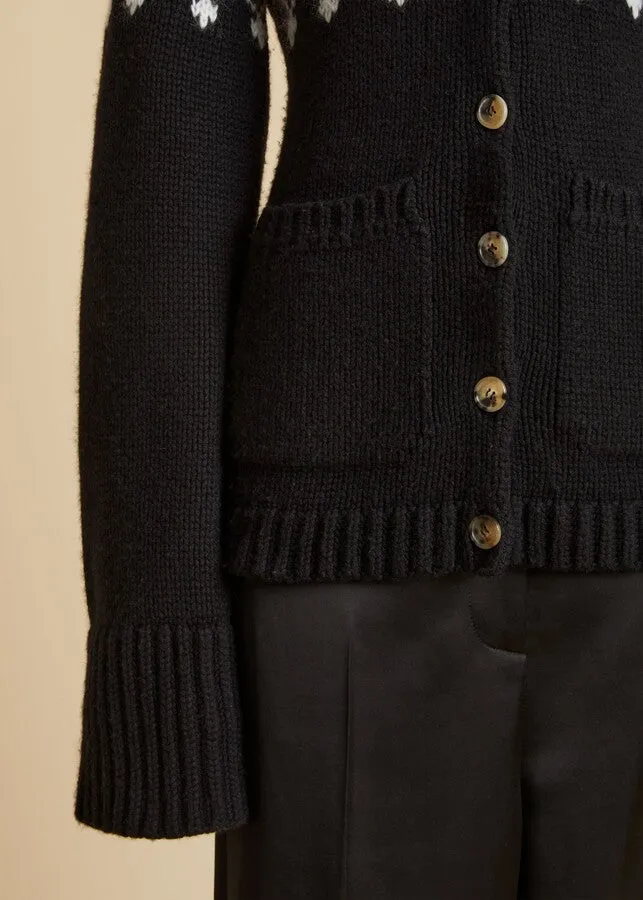 The Suzette Cardigan in Black