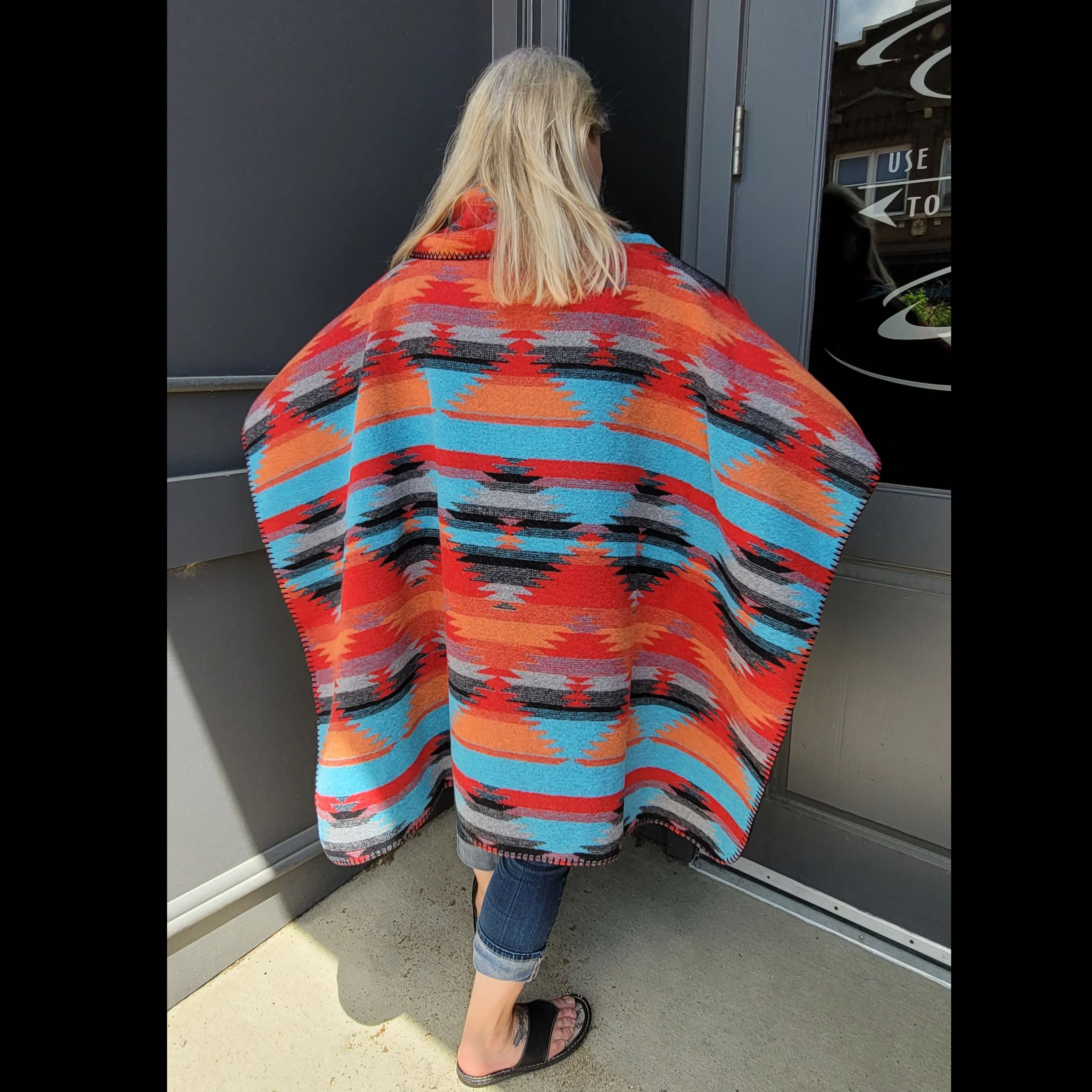 Toggle Cape - Tequila Sunrise - Rhonda Stark - RSTG-TS
