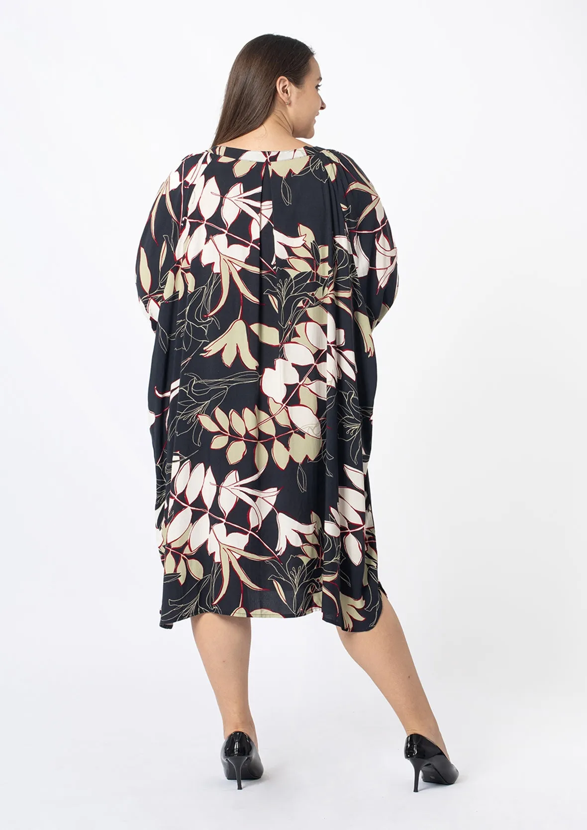 Tropical Loose Fit Dress