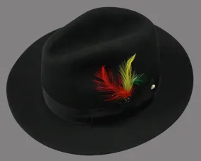 Untouchable Hat-Fedora| UNTOUCHABLE| Black