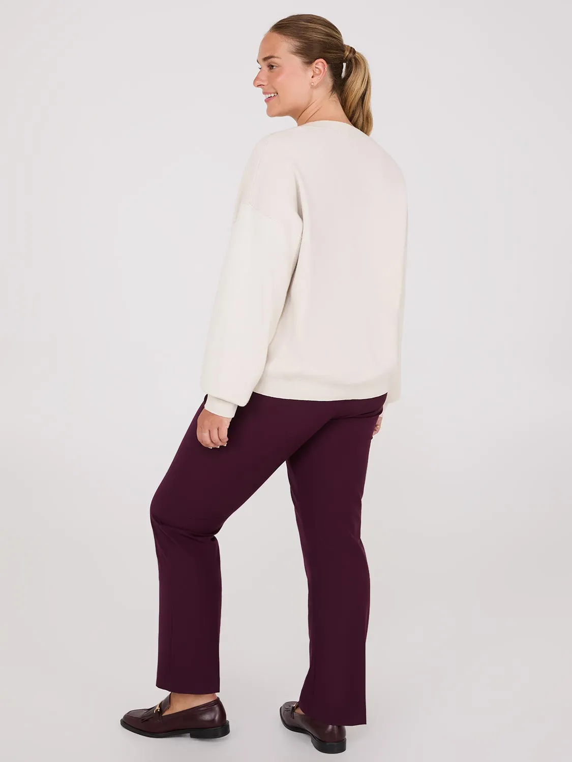 V-Neck Knit Cardigan