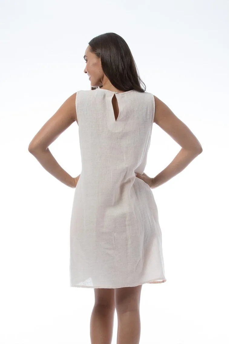 V-neck Rose Dress - Steph Dress