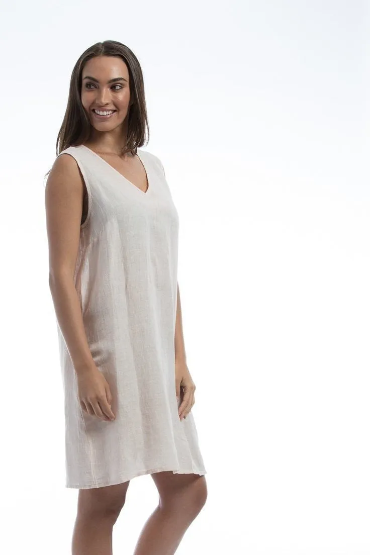 V-neck Rose Dress - Steph Dress