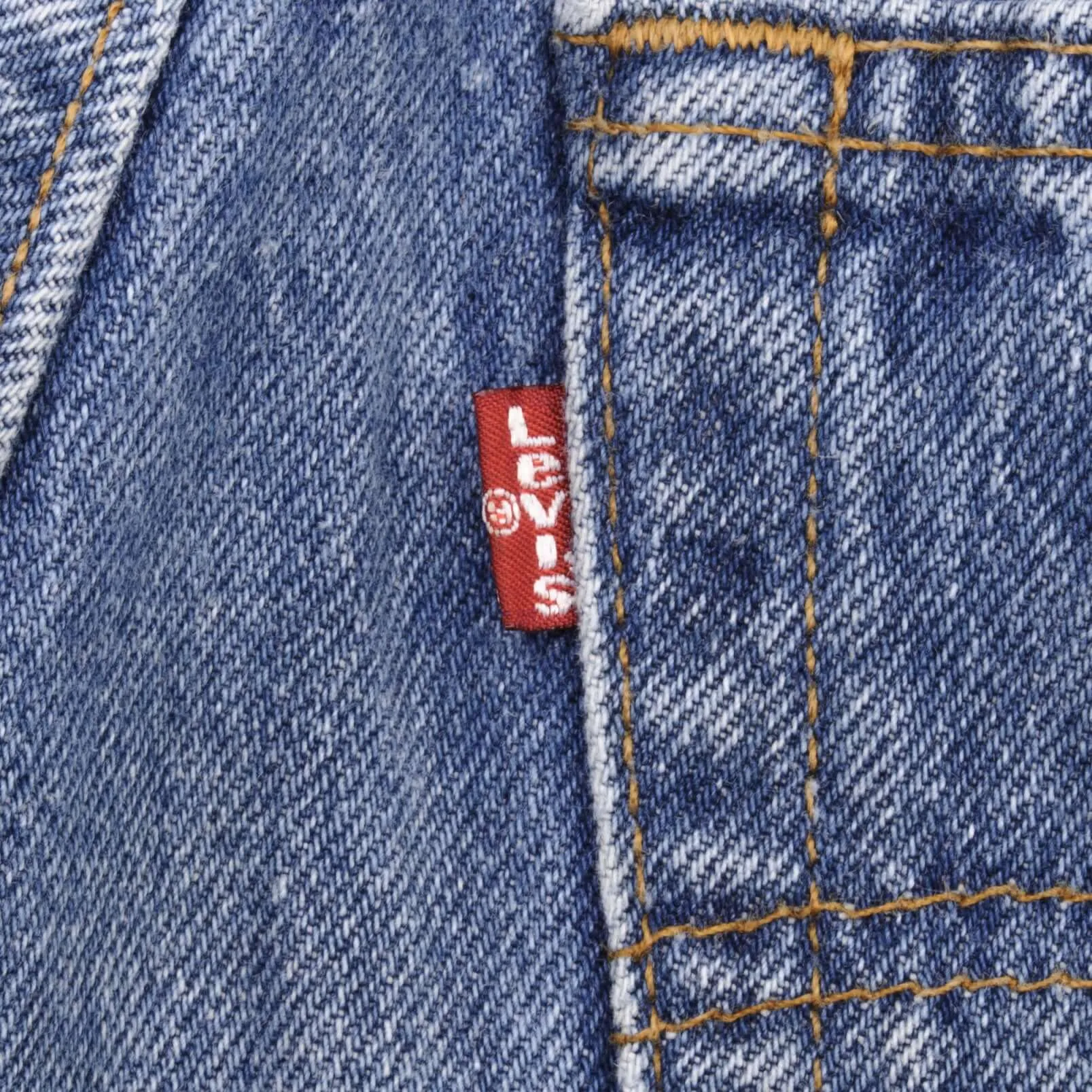 VINTAGE LEVIS 501 JEANS INDIGO 1980S SIZE W31 L36 MADE IN USA