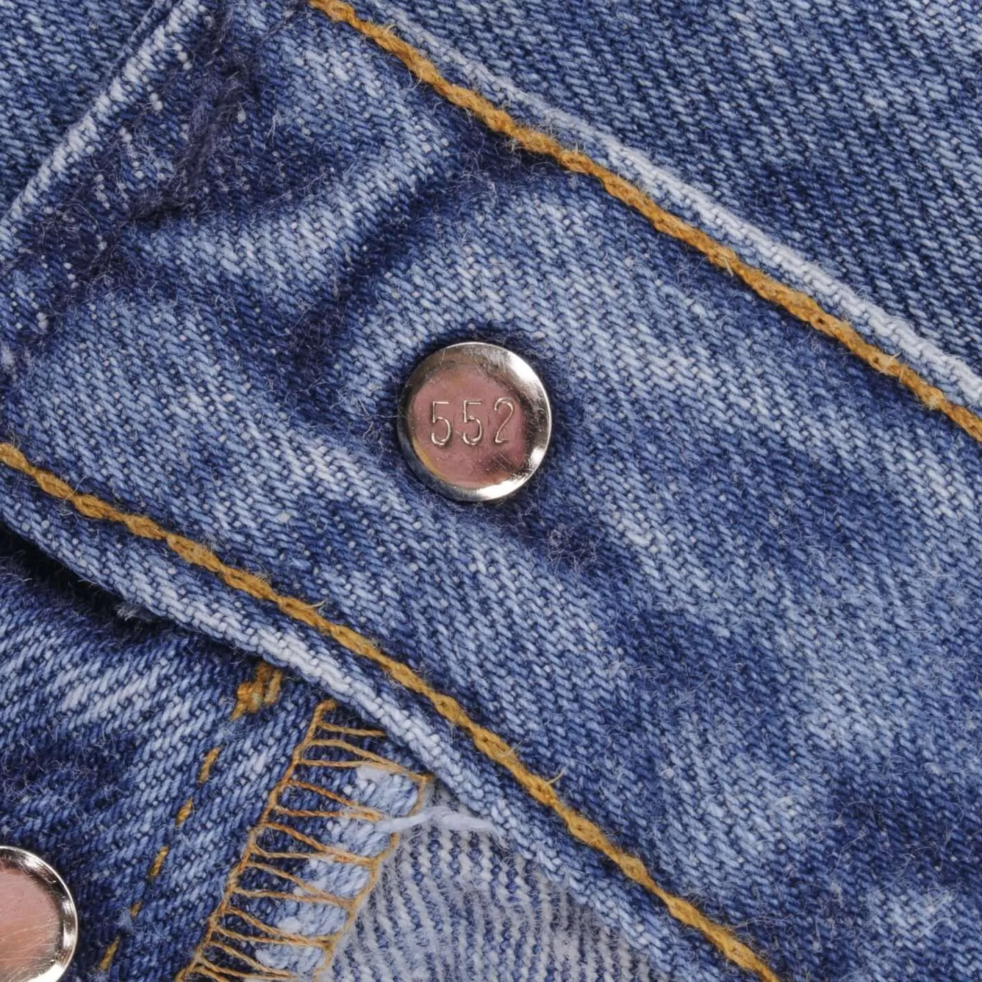 VINTAGE LEVIS 501 JEANS INDIGO 1980S SIZE W31 L36 MADE IN USA