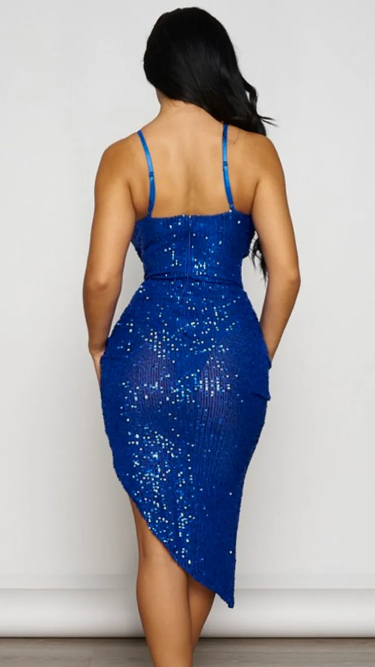 Vixen Dress - Royal Blue