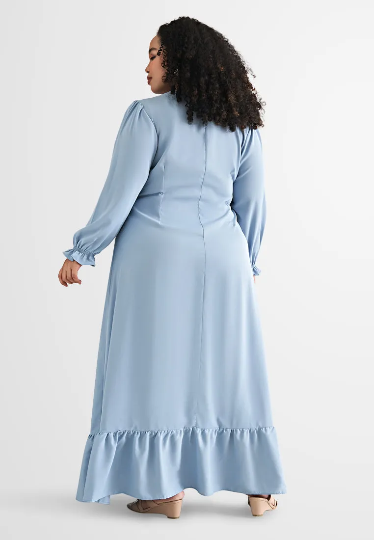 Wavia Empire Waist Long Dress