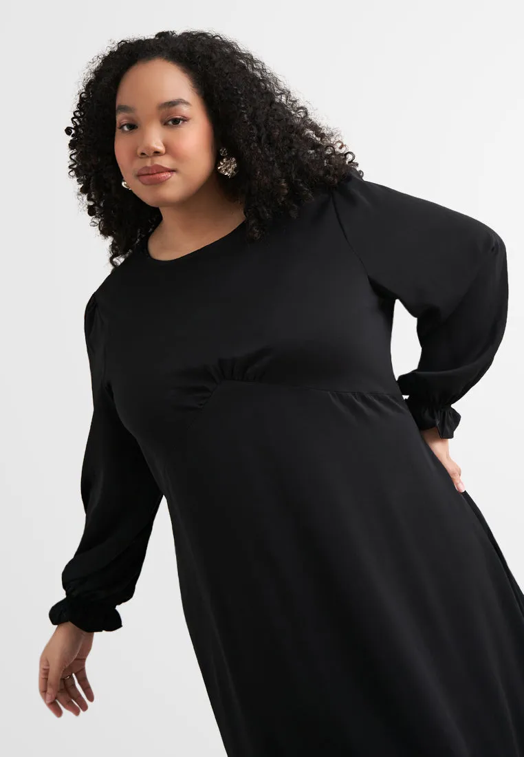 Wavia Empire Waist Long Dress