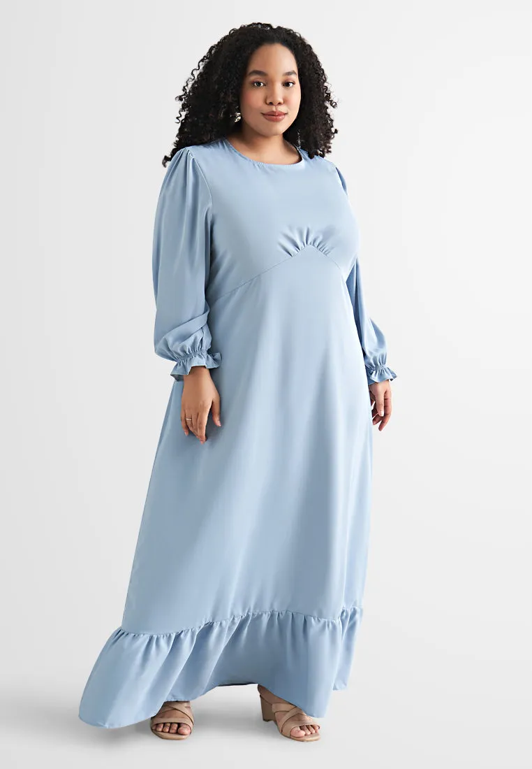Wavia Empire Waist Long Dress