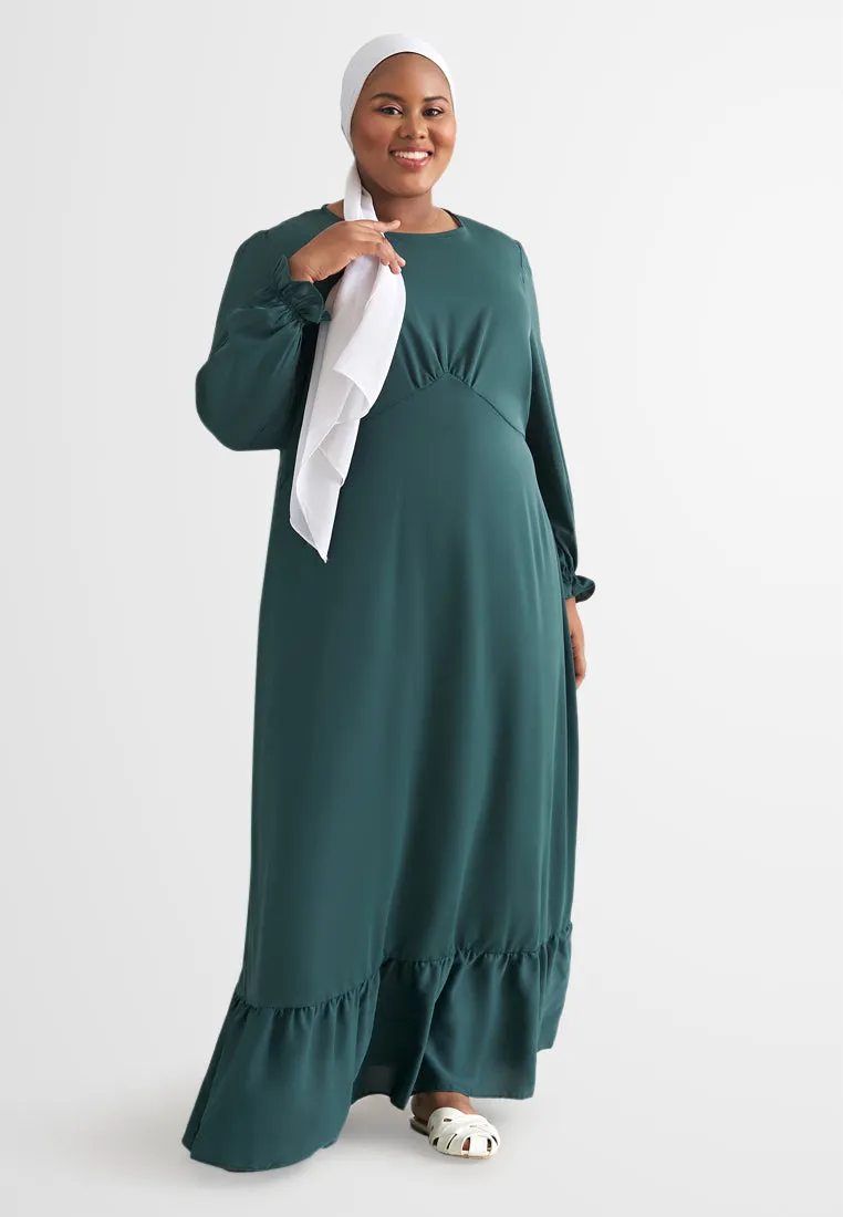Wavia Empire Waist Long Dress