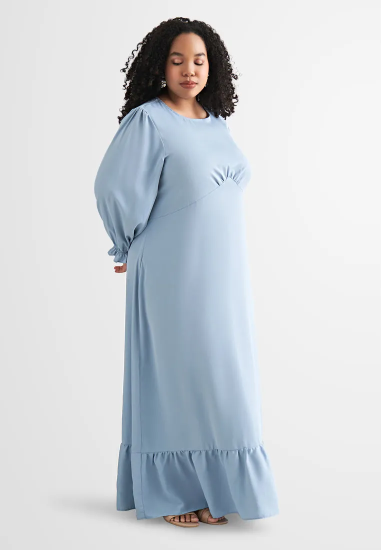 Wavia Empire Waist Long Dress