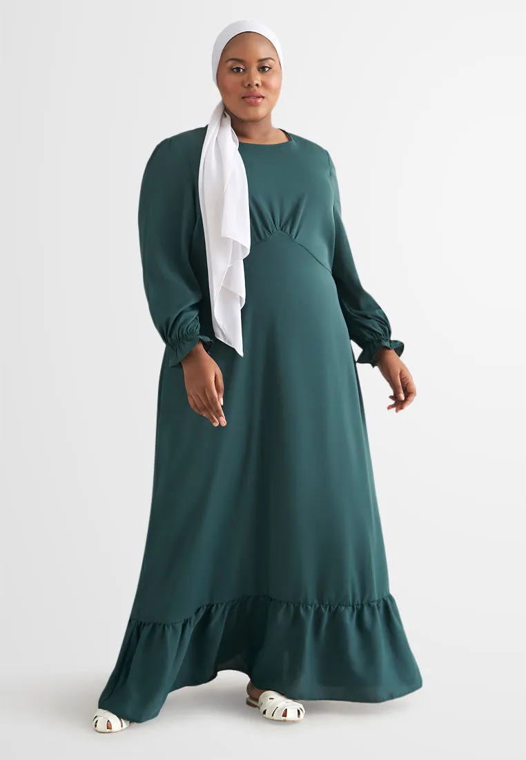 Wavia Empire Waist Long Dress