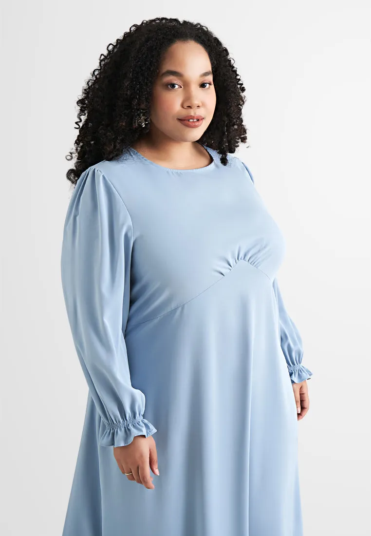 Wavia Empire Waist Long Dress