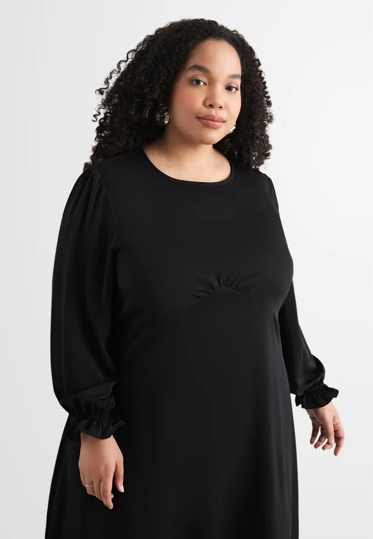 Wavia Empire Waist Long Dress