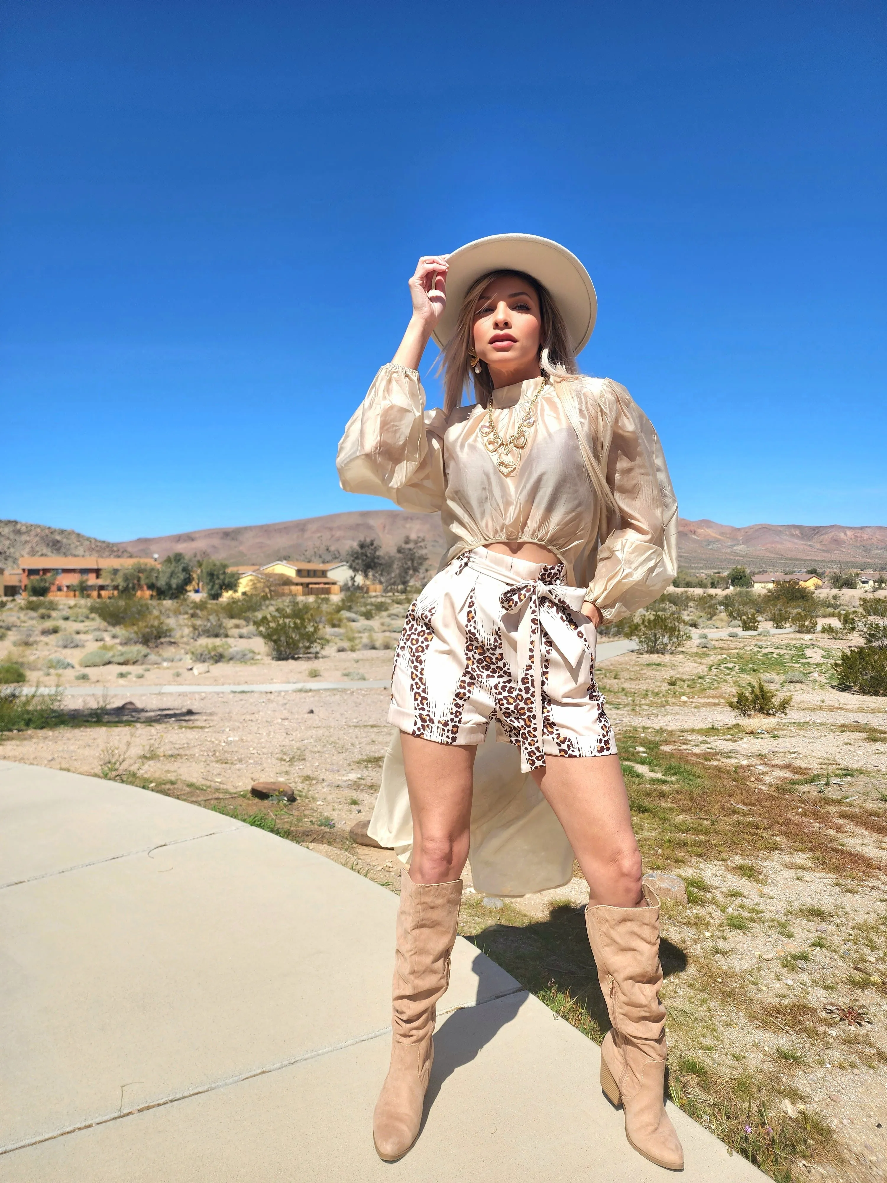 Wild spring shorts pants