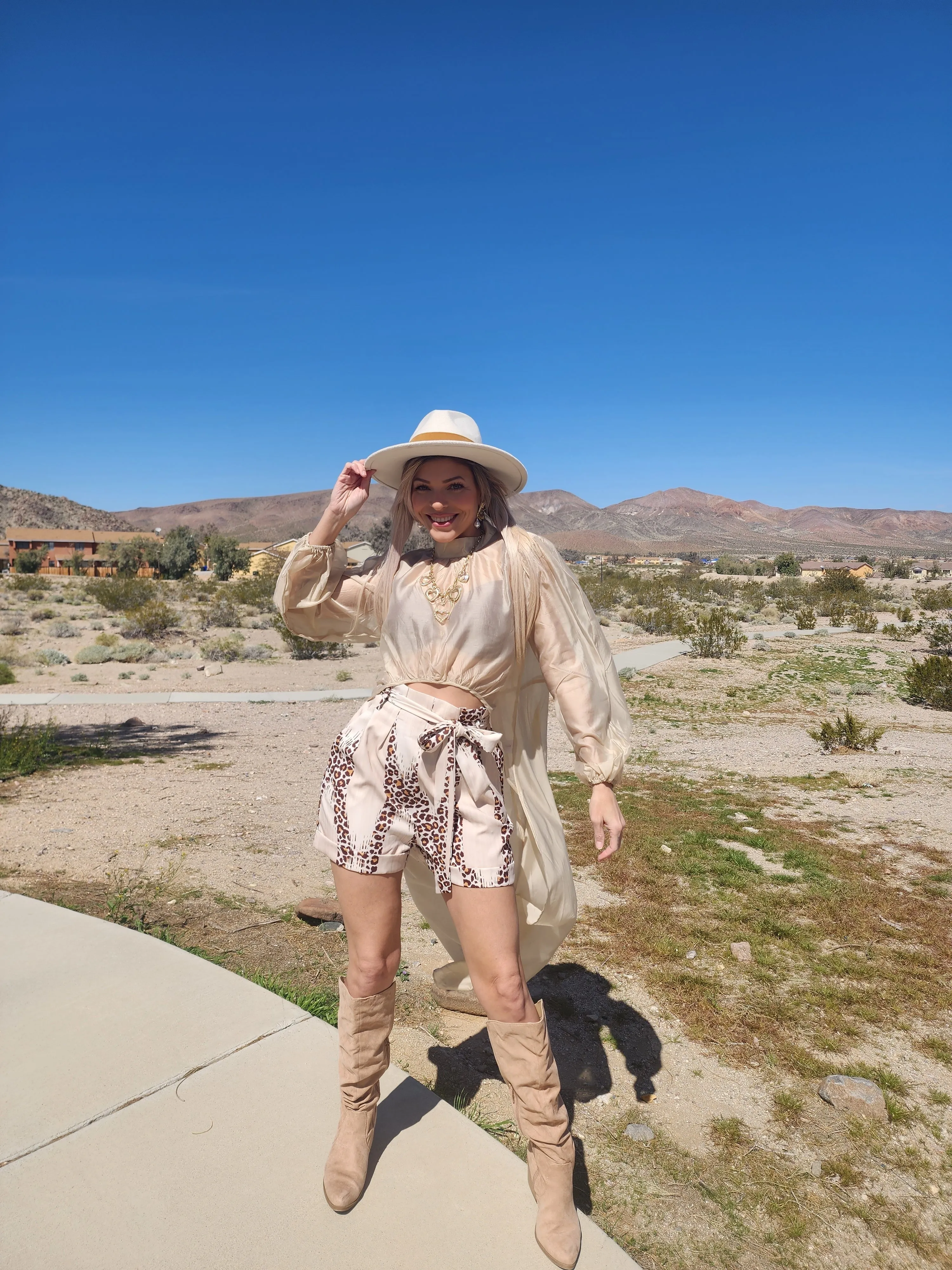Wild spring shorts pants
