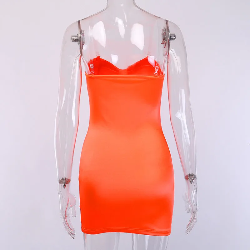 Women's Polyester Sheath Off-Shoulder Short Dress