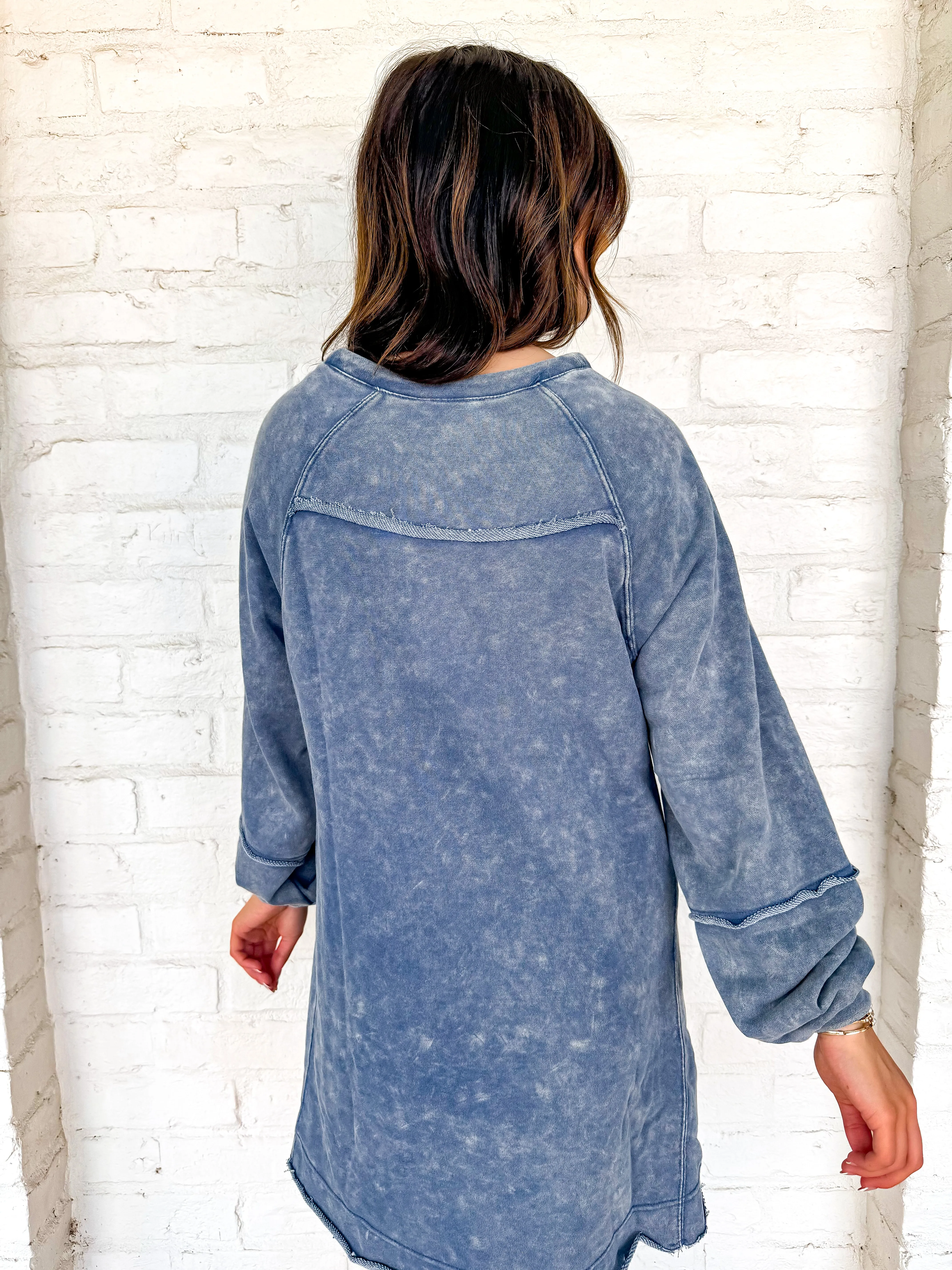 Work For You Dress Denim