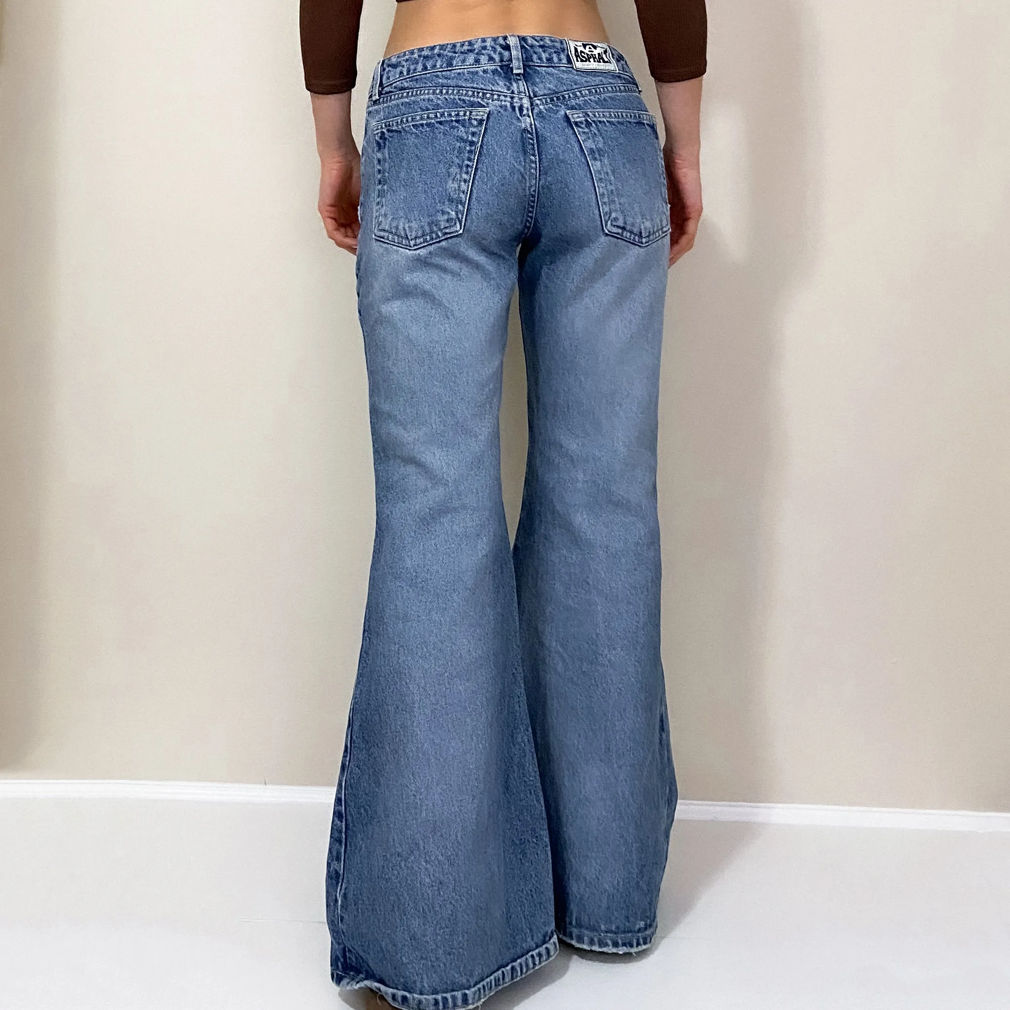 Y2K Denim Ultra Flares