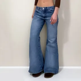 Y2K Denim Ultra Flares