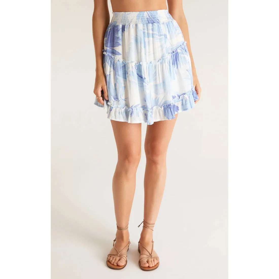 Z Supply Amari Watercolor Leaf Skirt